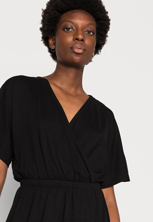 Anna Field nők jersey ruha fekete RTVD159