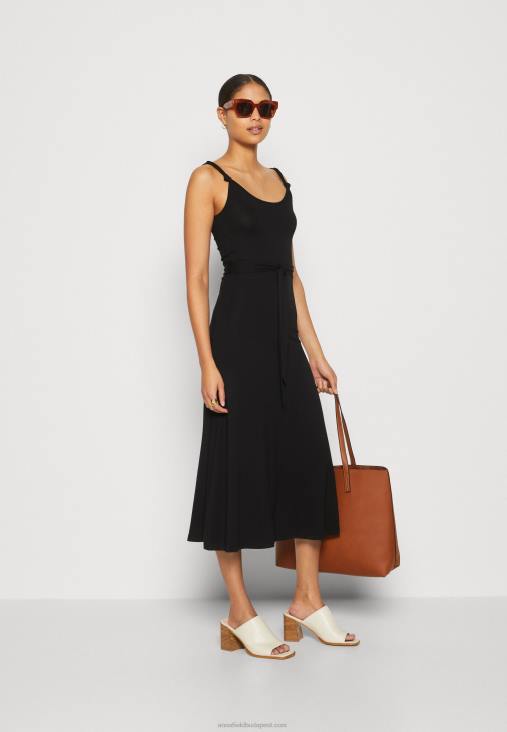 Anna Field nők jersey ruha fekete RTVD162