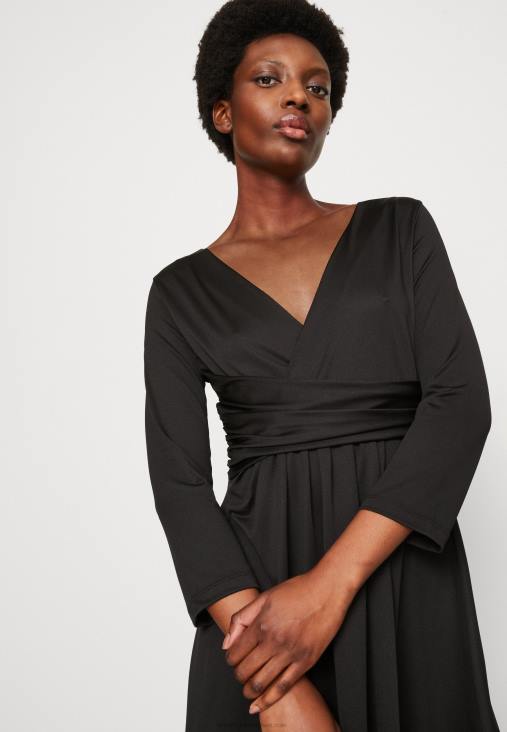 Anna Field nők jersey ruha fekete RTVD165