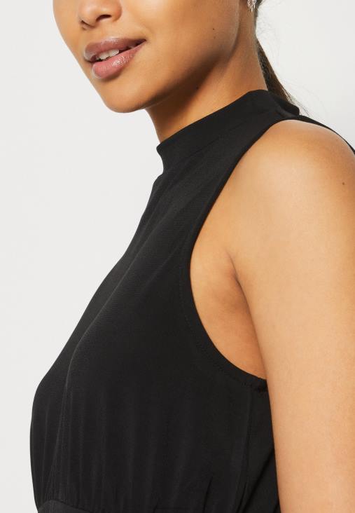 Anna Field nők jersey ruha fekete RTVD167