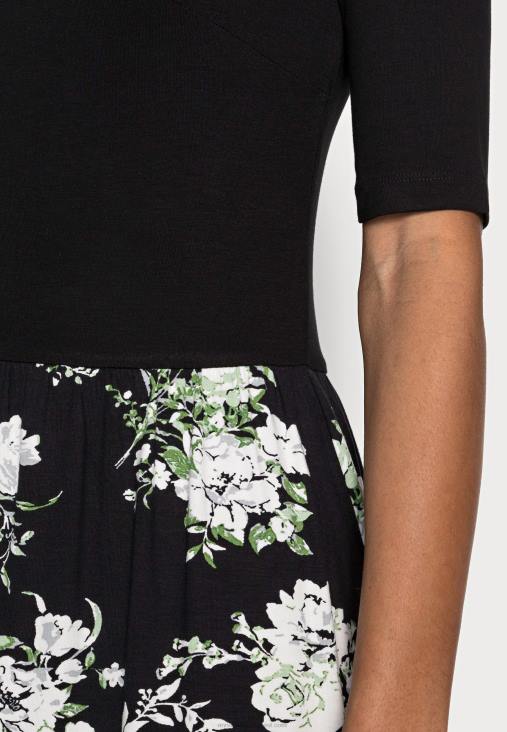 Anna Field nők jersey ruha fekete RTVD169