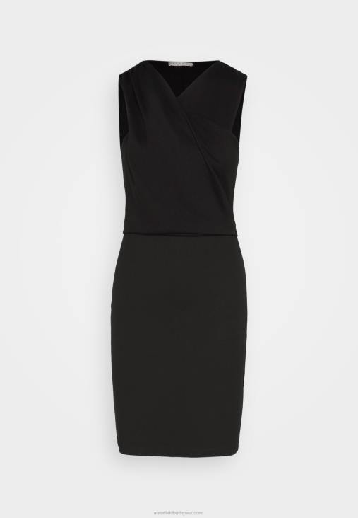 Anna Field nők jersey ruha fekete RTVD174