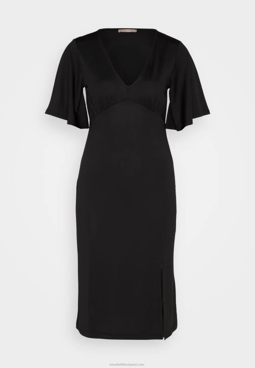 Anna Field nők jersey ruha fekete RTVD176