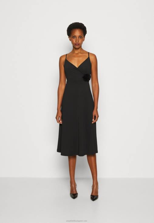 Anna Field nők jersey ruha fekete RTVD43