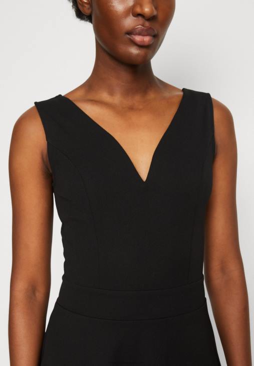 Anna Field nők jersey ruha fekete RTVD44