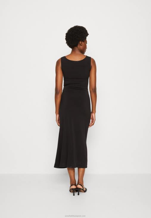 Anna Field nők jersey ruha fekete RTVD48