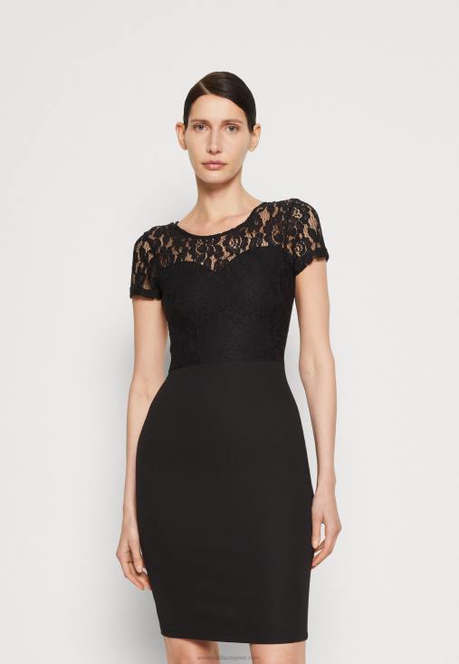 Anna Field nők jersey ruha fekete RTVD58