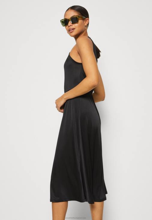 Anna Field nők jersey ruha fekete RTVD59