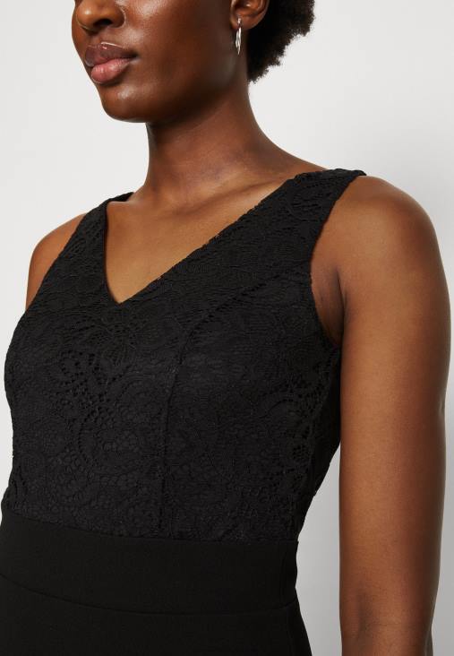 Anna Field nők jersey ruha fekete RTVD63