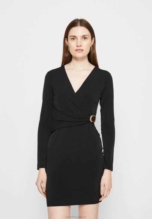 Anna Field nők jersey ruha fekete RTVD66