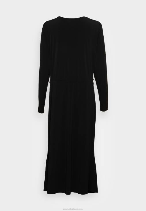 Anna Field nők jersey ruha fekete RTVD67