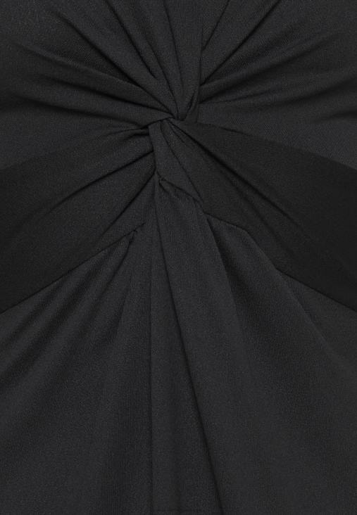 Anna Field nők jersey ruha fekete RTVD74