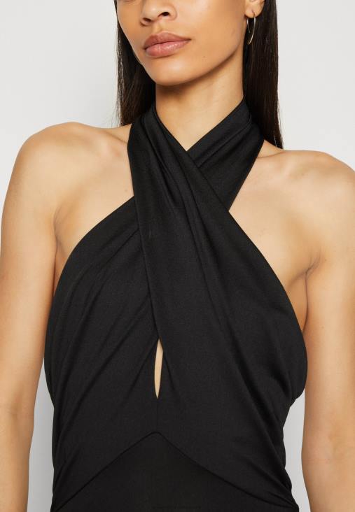 Anna Field nők jersey ruha fekete RTVD77