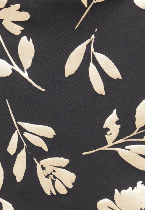 Anna Field nők jersey ruha fekete arany RTVD186