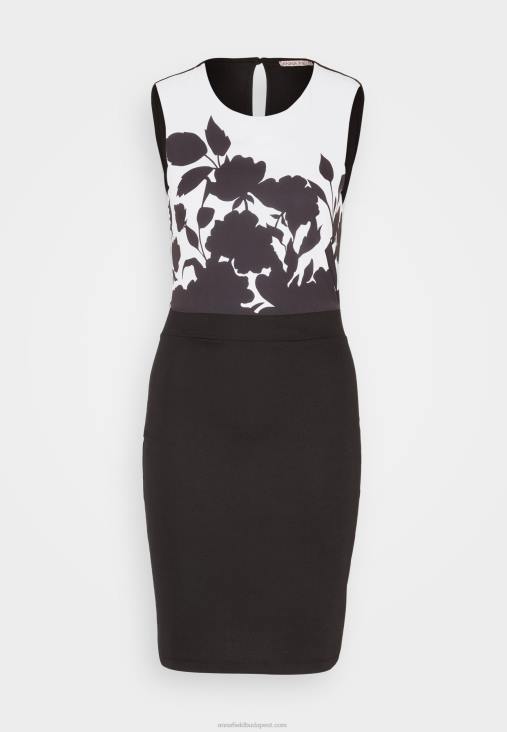 Anna Field nők jersey ruha fekete/fehér RTVD106