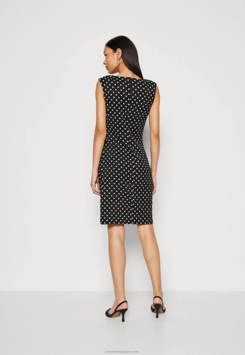 Anna Field nők jersey ruha fekete/fehér RTVD108