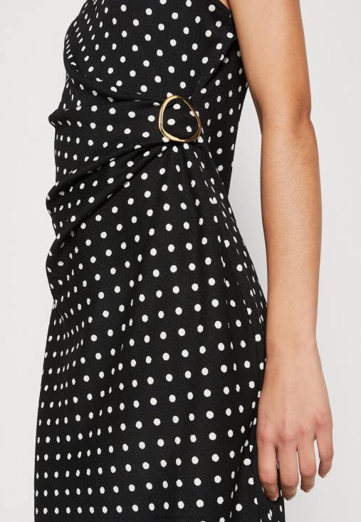 Anna Field nők jersey ruha fekete/fehér RTVD108