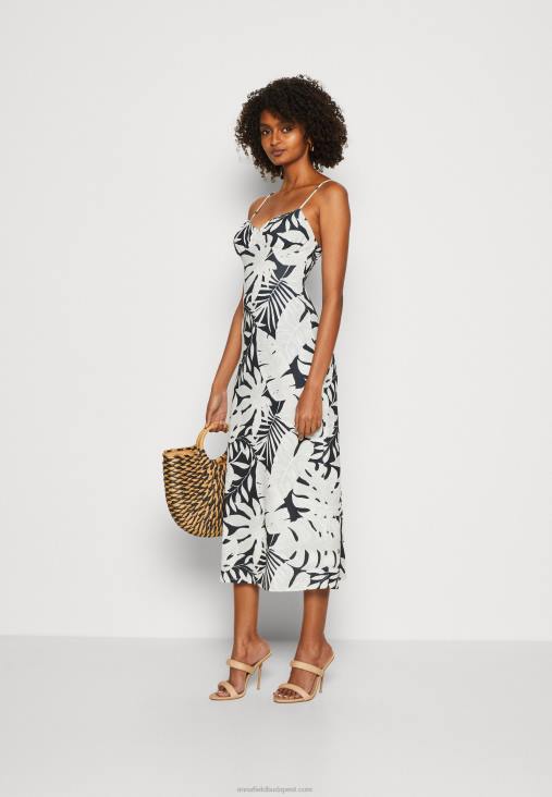 Anna Field nők jersey ruha fekete/fehér RTVD164