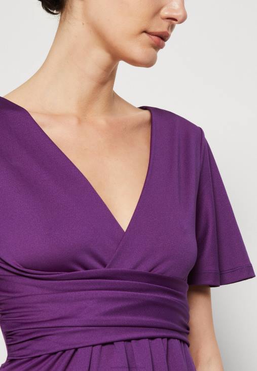 Anna Field nők jersey ruha lila RTVD148