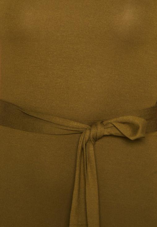 Anna Field nők jersey ruha olíva RTVD179