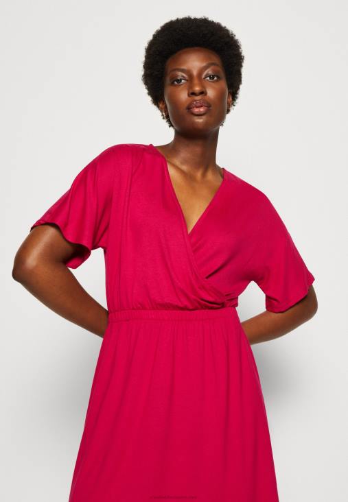 Anna Field nők jersey ruha piros RTVD173