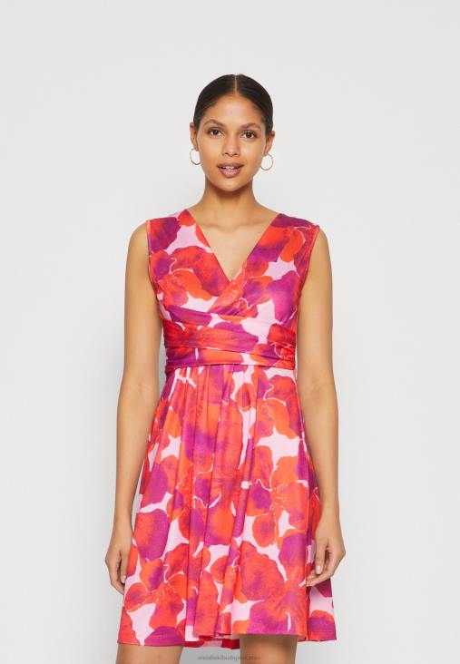 Anna Field nők jersey ruha piros/rózsaszín RTVD117