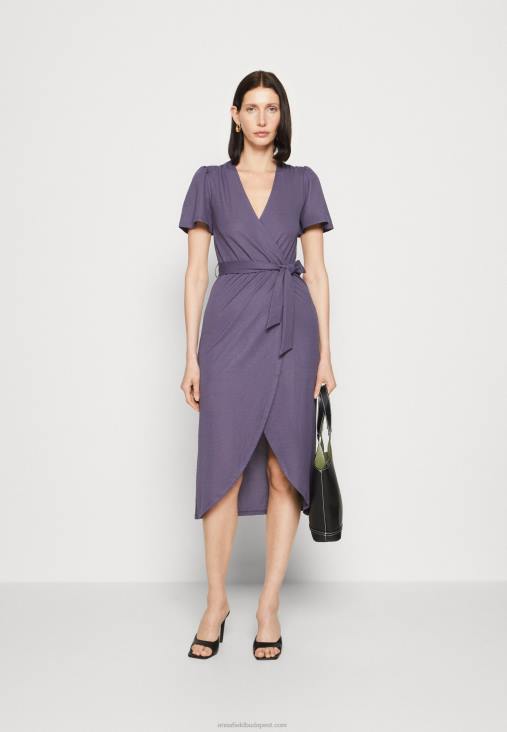 Anna Field nők jersey ruha szürke RTVD163