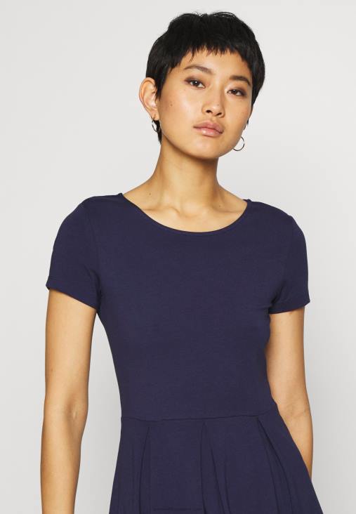 Anna Field nők jersey ruha tengeri kék RTVD105