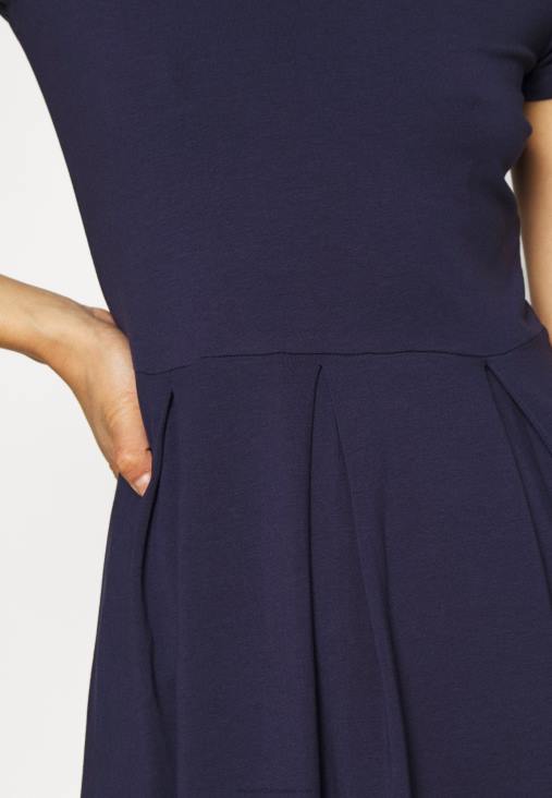 Anna Field nők jersey ruha tengeri kék RTVD105