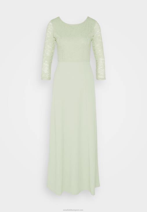 Anna Field nők jersey ruha világoszöld RTVD76