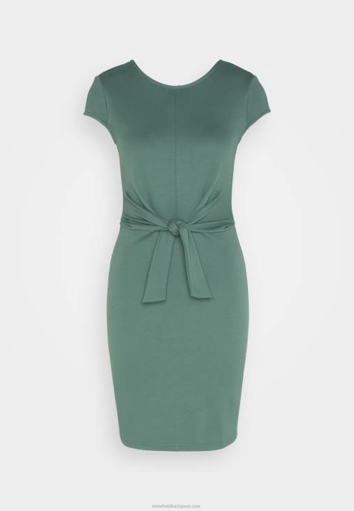 Anna Field nők jersey ruha zöld RTVD175
