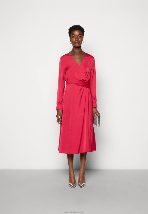 Anna Field nők koktélruha parti ruha piros RTVD32