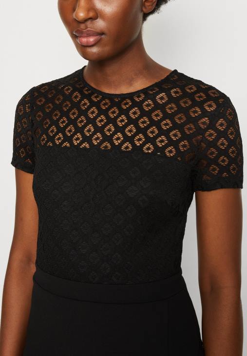 Anna Field nők koktélruha party ruha fekete RTVD60