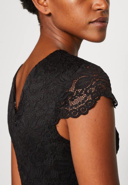 Anna Field nők koktélruha party ruha fekete RTVD64