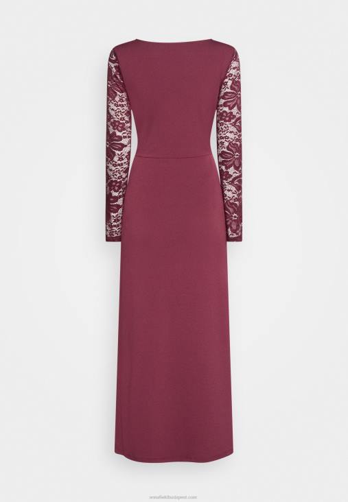 Anna Field nők koktélruha party ruha lila RTVD35