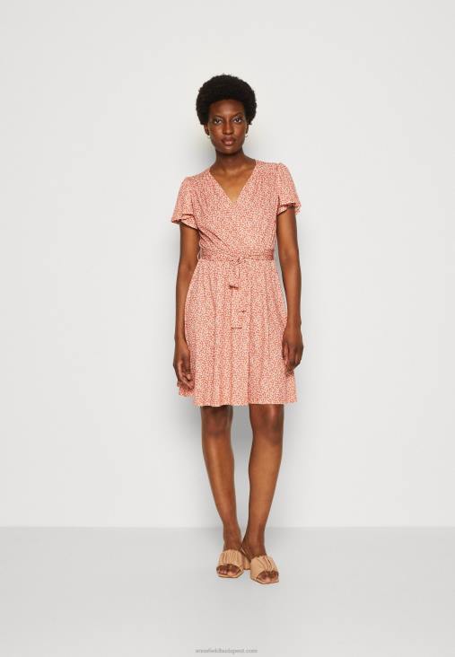 Anna Field nők nappali ruha barna/fehér RTVD3