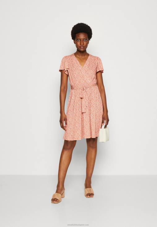 Anna Field nők nappali ruha barna/fehér RTVD3