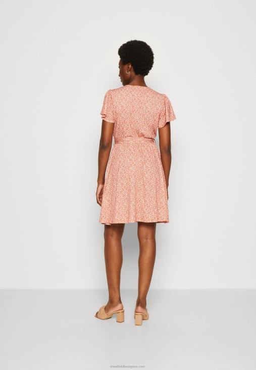 Anna Field nők nappali ruha barna/fehér RTVD3