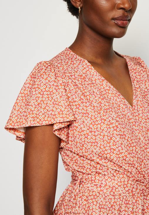 Anna Field nők nappali ruha barna/fehér RTVD3