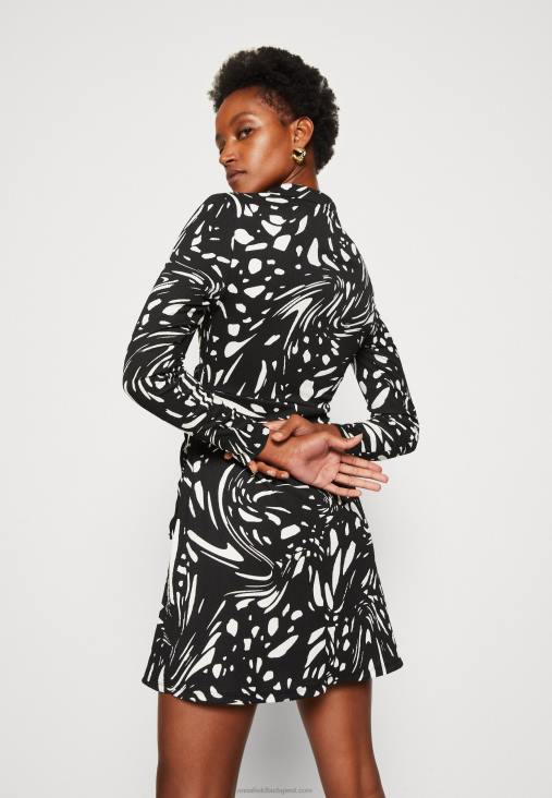 Anna Field nők nappali ruha fekete/fehér RTVD29