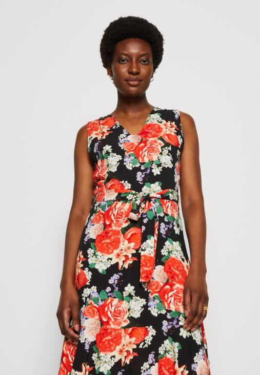 Anna Field nők nappali ruha fekete/piros RTVD17