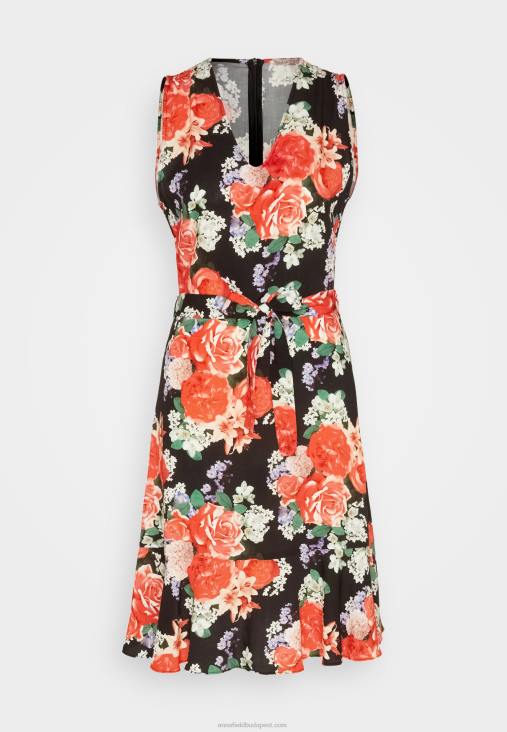 Anna Field nők nappali ruha fekete/piros RTVD17