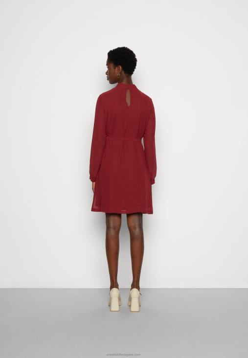 Anna Field nők nappali ruha sötétvörös RTVD1