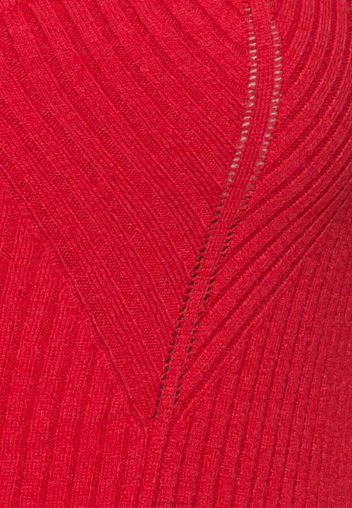 Anna Field nők pulóver ruha piros RTVD194