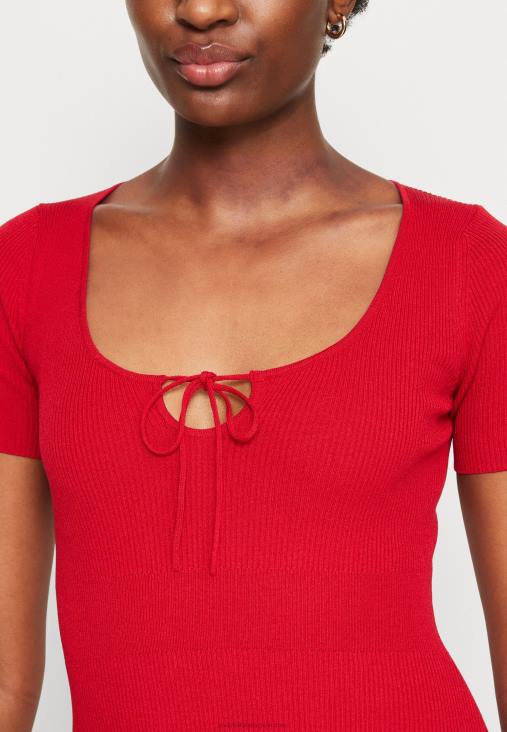 Anna Field nők pulóver ruha piros RTVD231