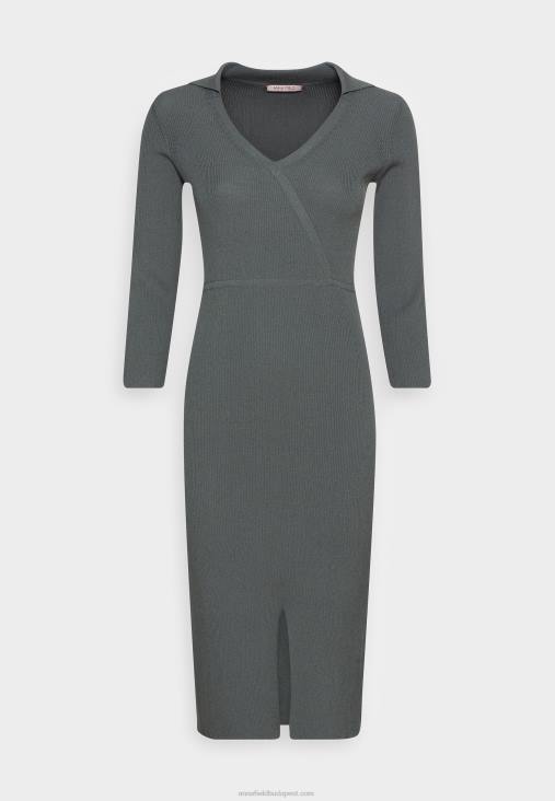 Anna Field nők pulóver ruha zöld RTVD233