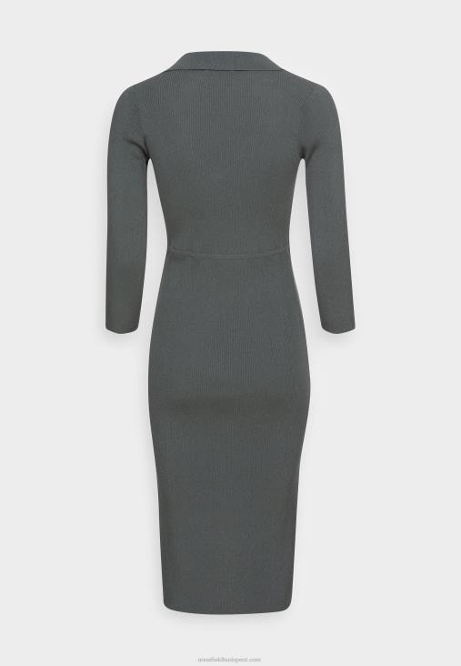 Anna Field nők pulóver ruha zöld RTVD233