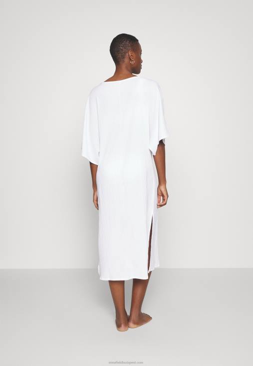 Anna Field nők v elöl strandruha maxi ruha weiss RTVD222