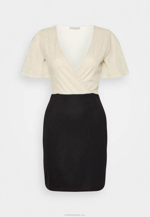 Anna Field nők váltóruha arany/fekete RTVD206