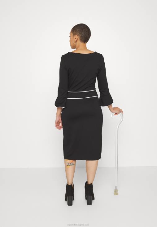 Anna Field nők váltóruha fekete RTVD218